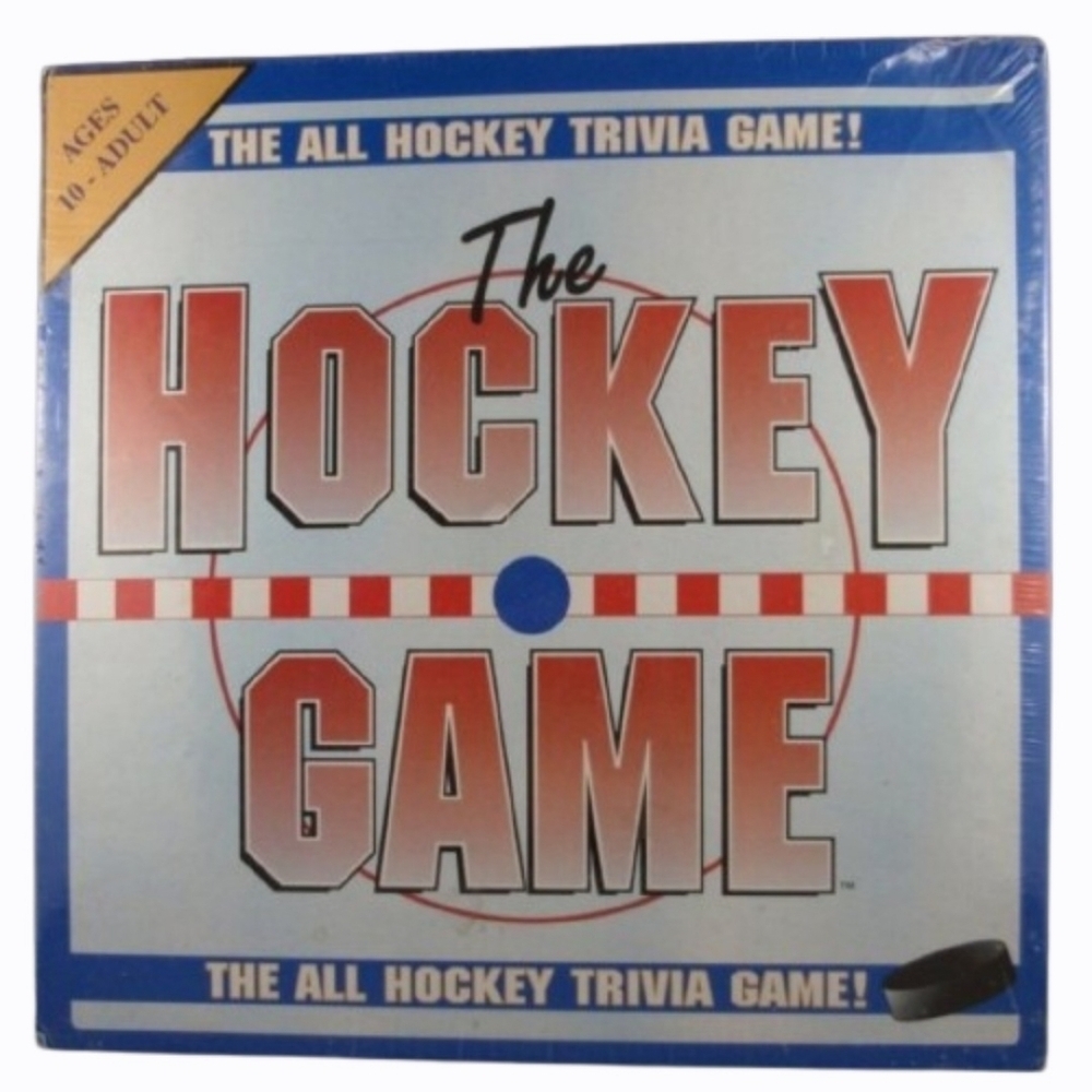 The HOCKEY GAME Hockey Challenge Trivia Board Game, Factory Sealed - RARE